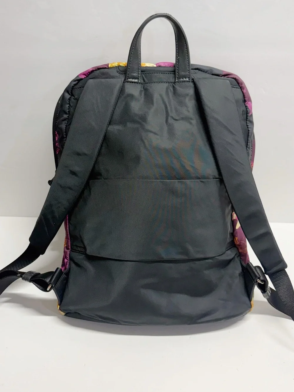 Tumi Floral Plum and Cream Women's Backpack